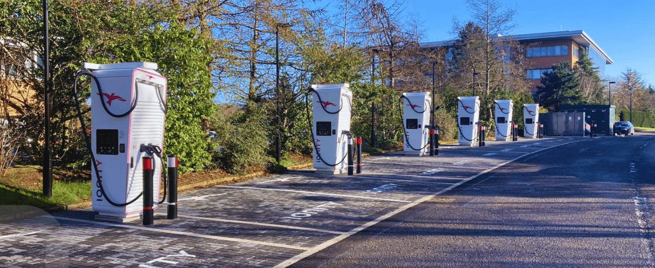 Actemium IONITY Glasgow And Fort WIlliam Ultra Rapid Charging Installers