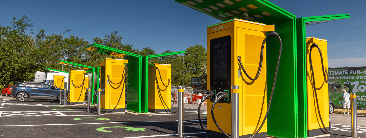 Moto CHARGE Ultra Rapid EV Charging Hub